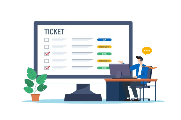 Helpdesk ticket management system
